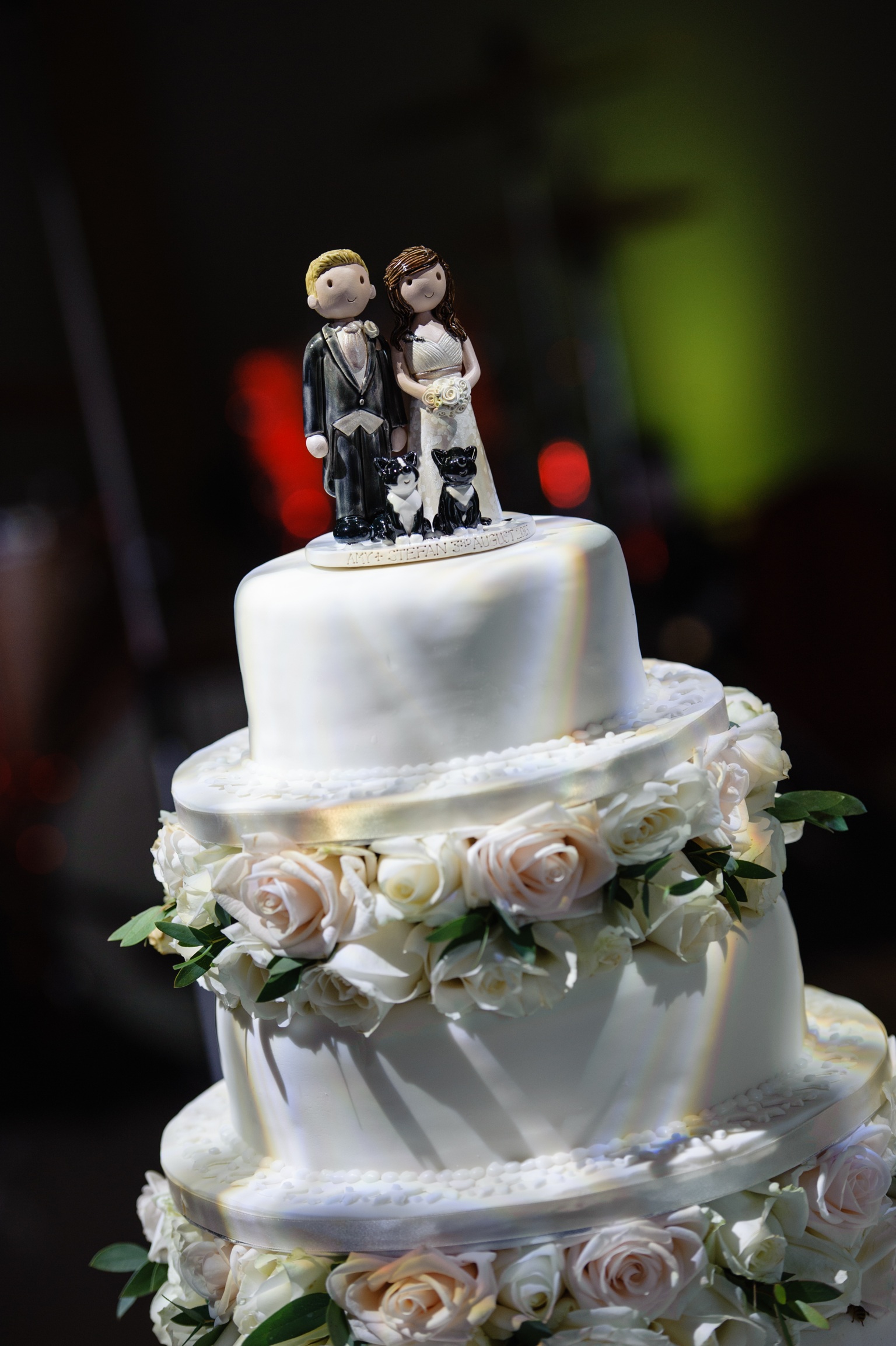 Examples Of Wedding Cake Toppers Made For Our Customers